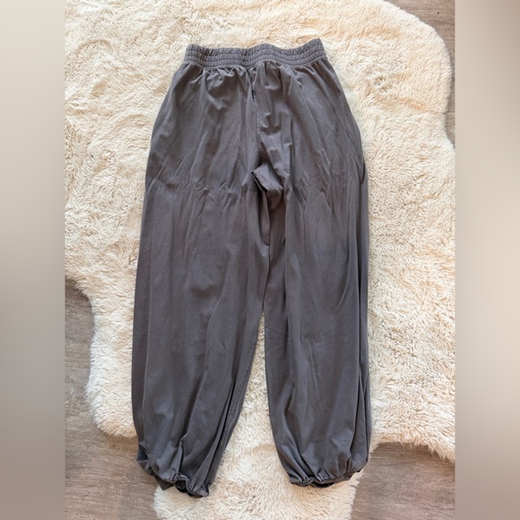 Free People Gray Blue Hot Shot Crossover Pants - Picture 3 of 3